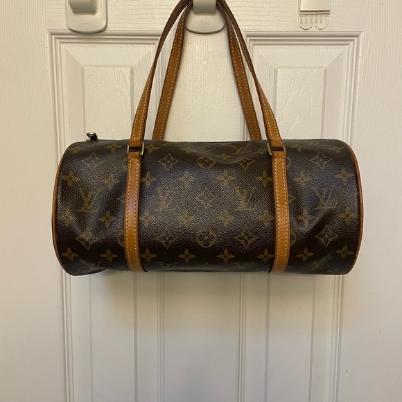 Louis Vuitton Vintage Monogram Canvas Papillon 30 Satchel - Picture 3 of 14